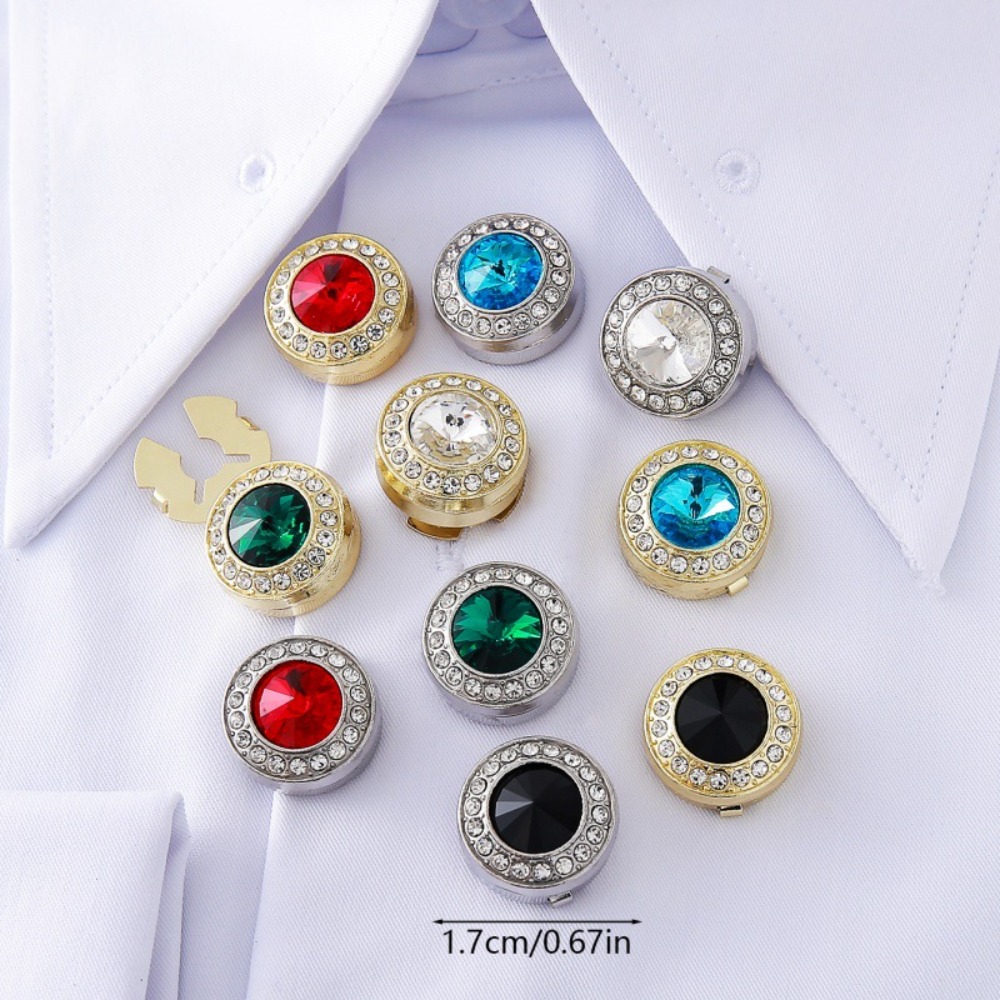 Women'S Accessories Amazon - 1 pièce Boutons de manchette ronds