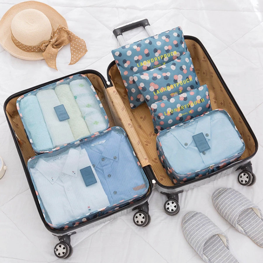 Women Accessories List - 6 pièces organisateur de voyage sacs