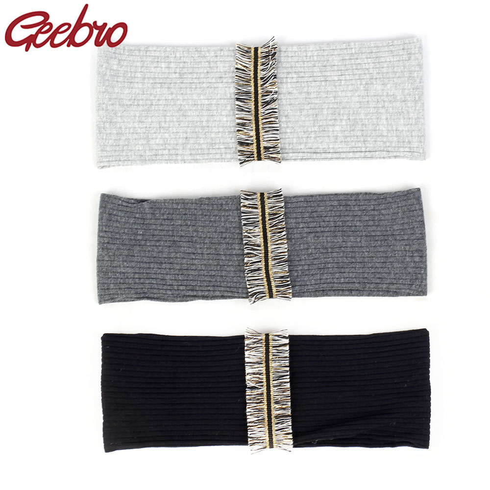 Women'S Yoga Accessories - Geebro – bandeau à franges pour