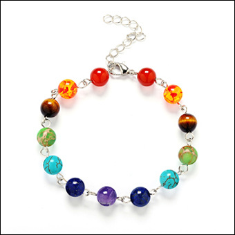 Women'S Accessories Amazon - Bracelet en pierre d'améthyste de tigre