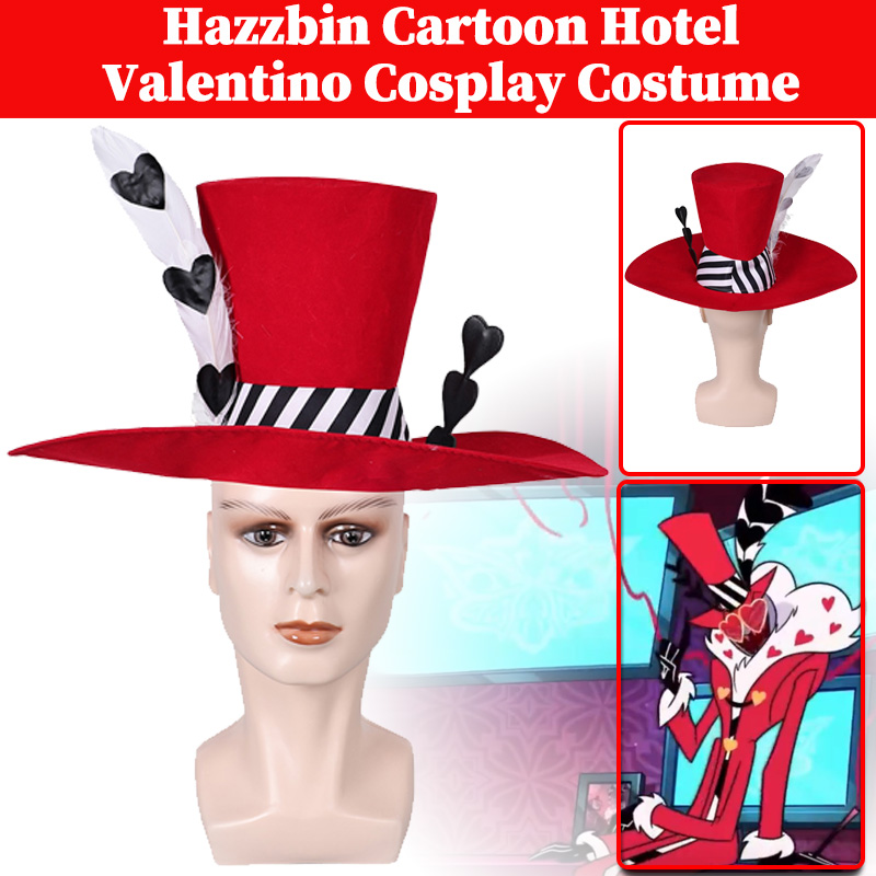 Women'S Valentino Accessories - Hazzbin Valentino chapeau Cosplay couvre-chef dessin