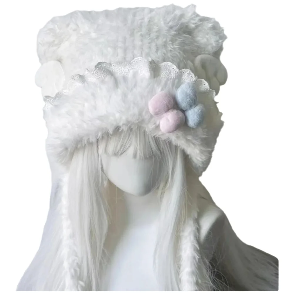 Women'S Ear Accessories - Chapeau en forme d'ours garni de