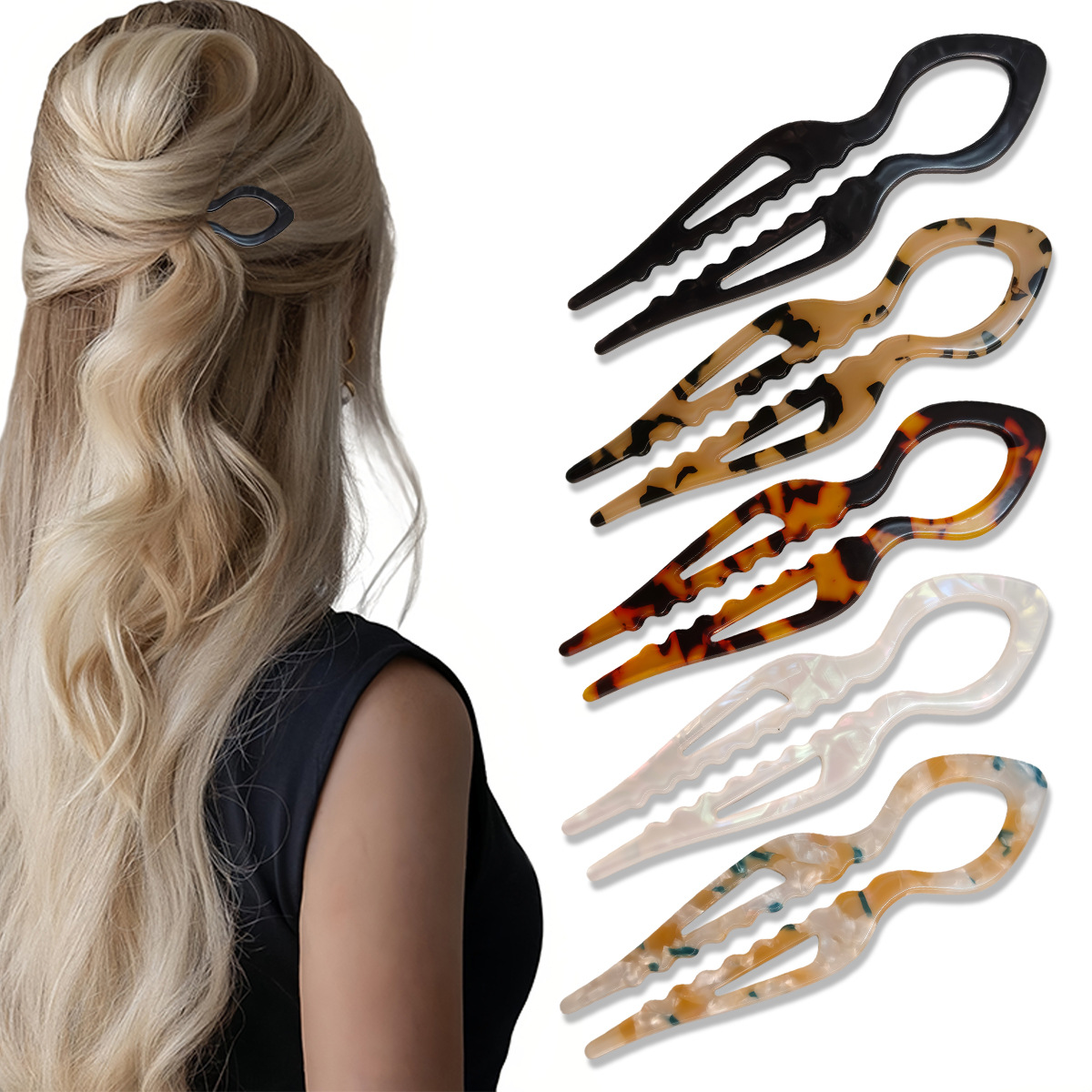 Bâtonnets à cheveux en forme d - Women Accessories On Sale avis et prix