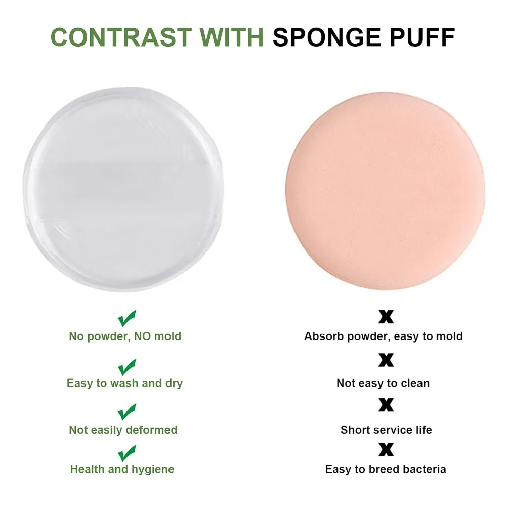 Éponge cosmétique en Silicone, - Women'S Vanity Accessories avis et prix
