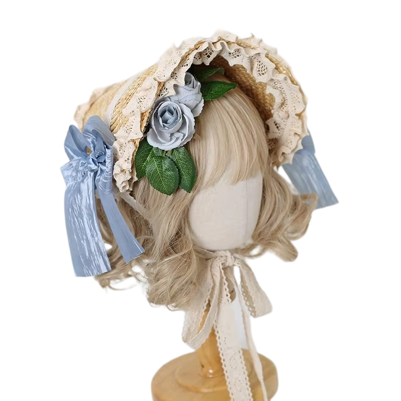 Bonnet plat Vintage victorien  - Women'S Victorian Era Accessories avis et prix