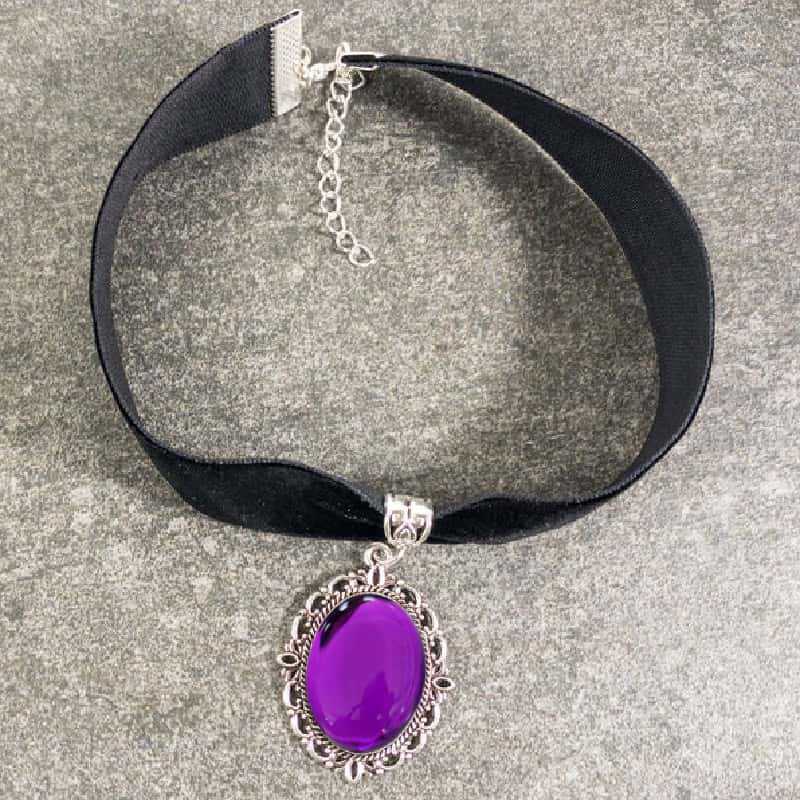 Tour de cou goutte d'eau camée - Women'S Victorian Accessories avis et prix