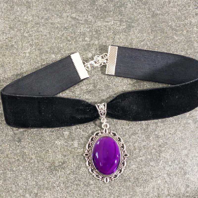 Tour de cou goutte d'eau camée - Women'S Victorian Accessories avis et prix