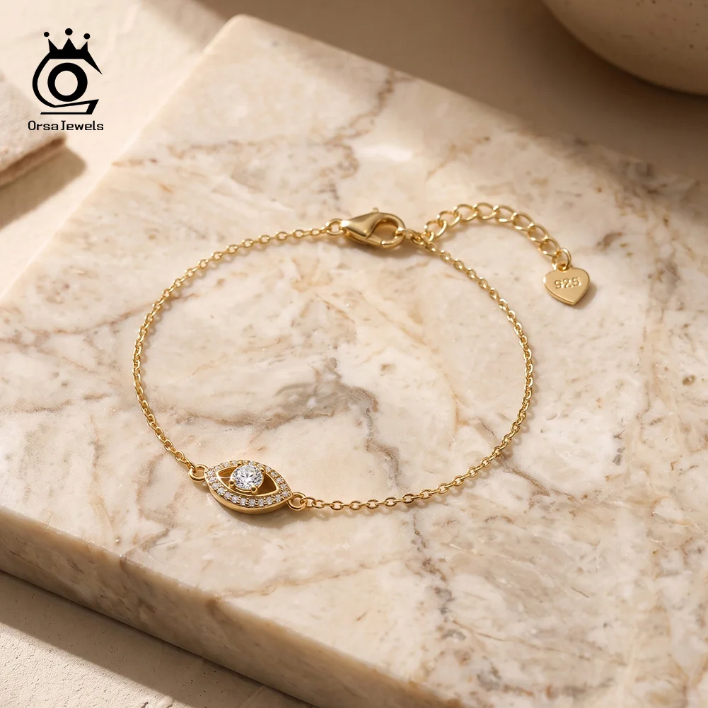 ORSA JEWELS Bracelet en Argent - Evil Eye Bracelet avis et prix