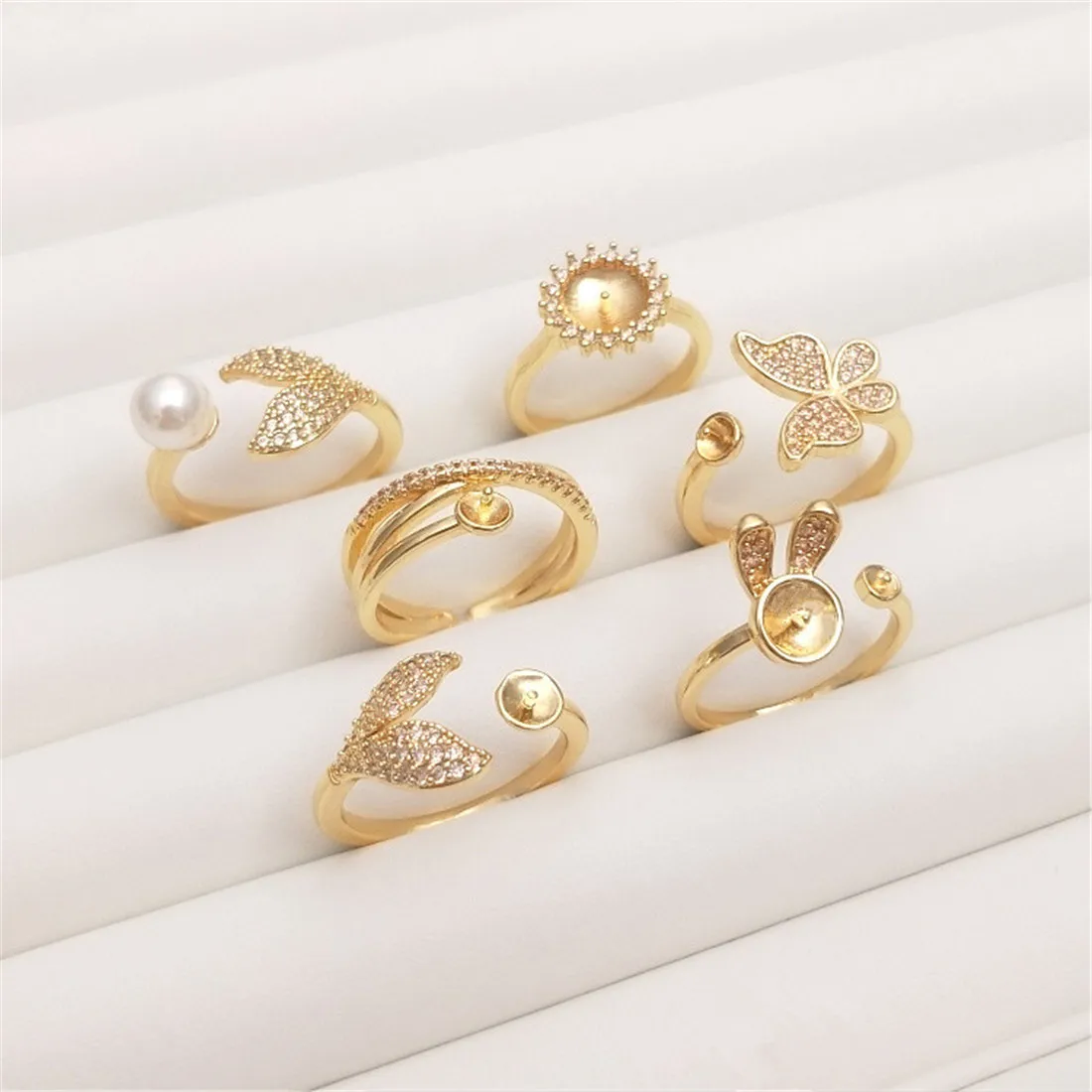 Ensemble de perles de cristal  - Wrap Ring Gold avis et prix