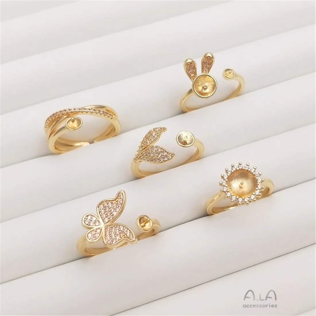Ensemble de perles de cristal  - Wrap Ring Gold avis et prix