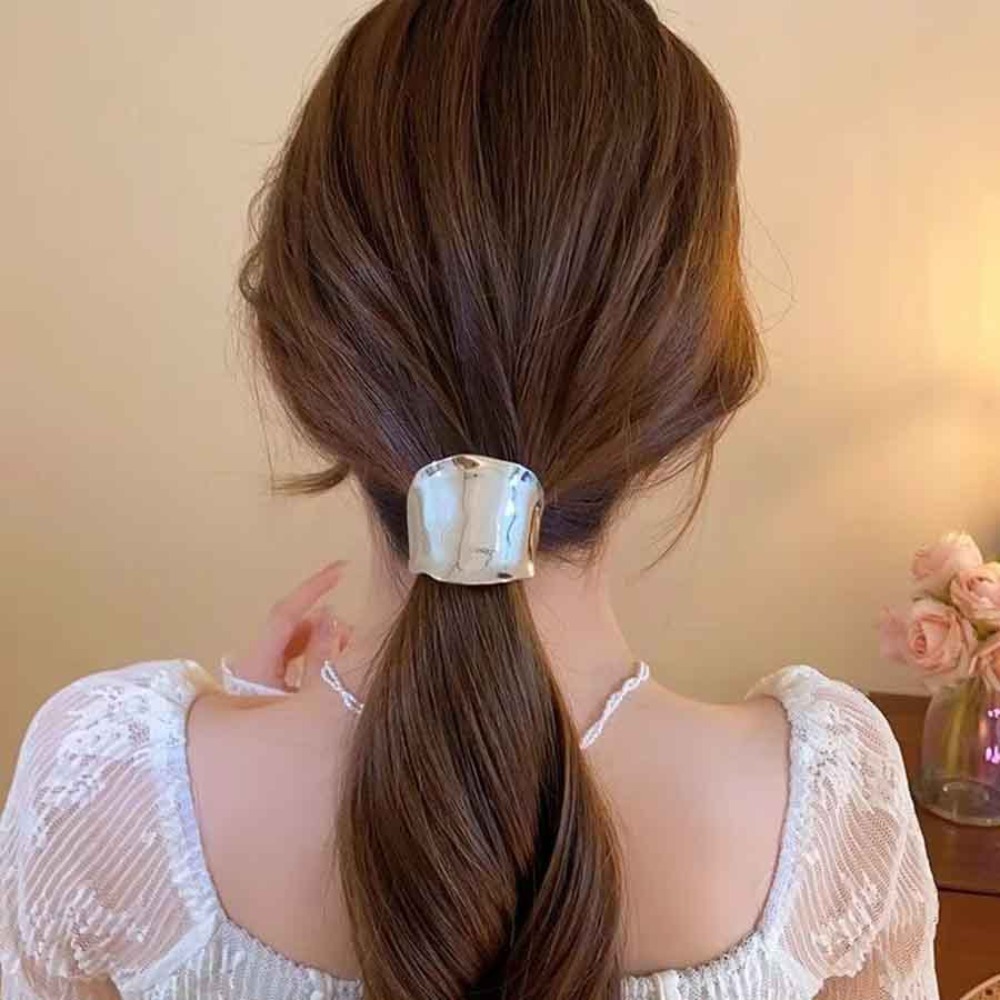 Attache-cheveux élastique en m - Wrap Ring Gold avis et prix
