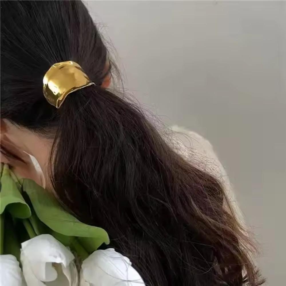 Attache-cheveux élastique en m - Wrap Ring Gold avis et prix