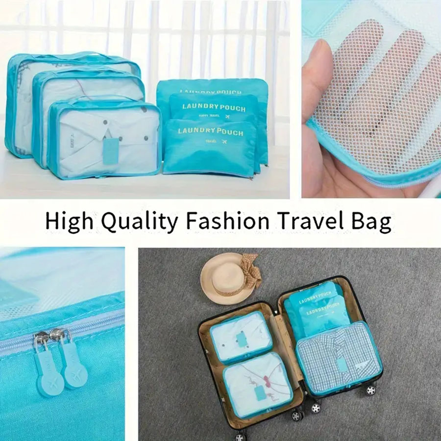 6 pièces organisateur de voyag - Women Accessories List avis et prix