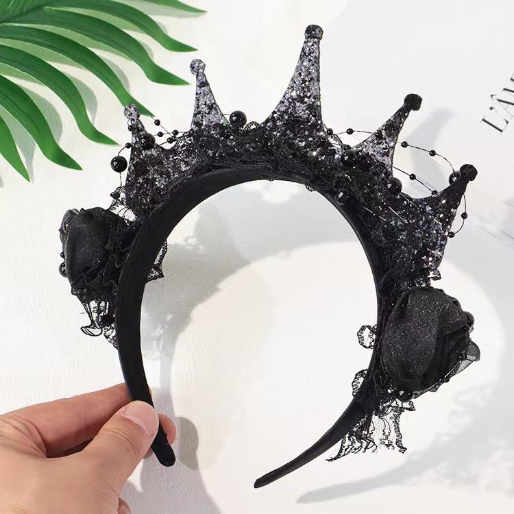 Bandeau gothique en dentelle R - Women'S Victorian Accessories avis et prix