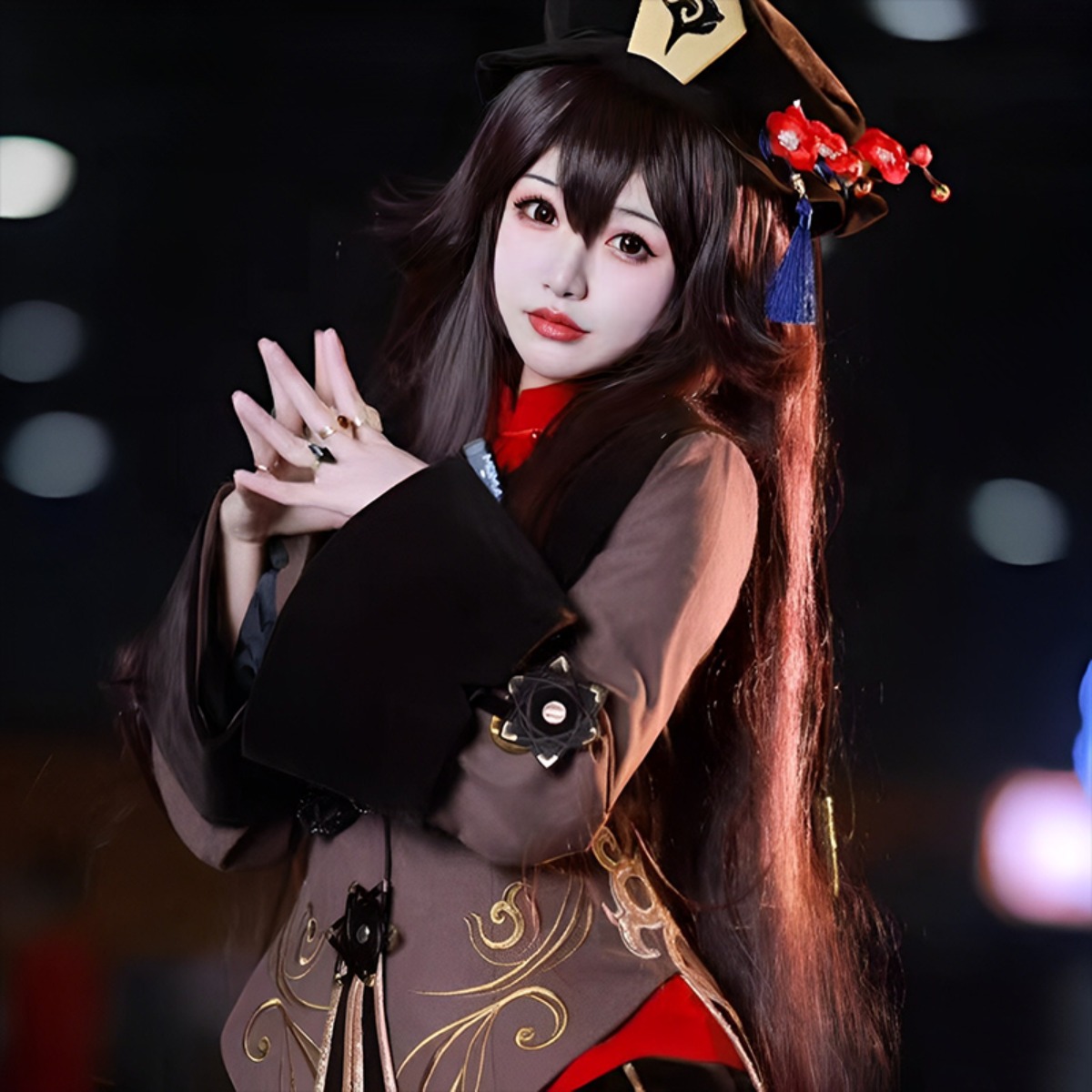 Genshin Impact Hu Tao Cosplay  - Women Accessories On Sale avis et prix
