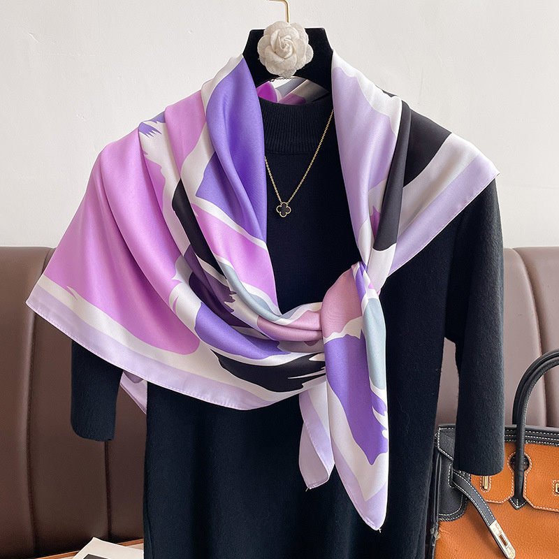 90*90 cm marque de luxe foular - Women Accessories Brands avis et prix