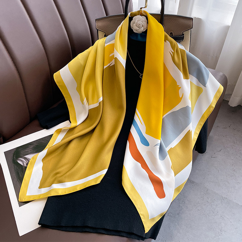 90*90 cm marque de luxe foular - Women Accessories Brands avis et prix