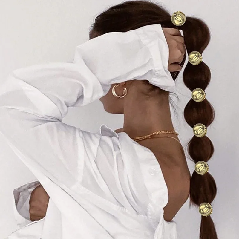 5/10 Pièces Élastiques à Cheve - Wrap Ring Gold avis et prix