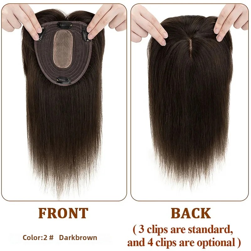 Perruque toupet en soie lisse  - Women Accessories On Sale avis et prix