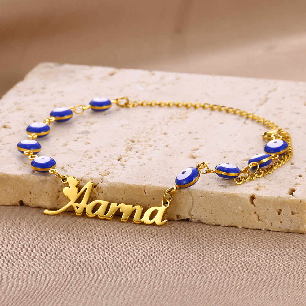 Bracelets personnalisés avec n - Evil Eye Bracelet avis et prix