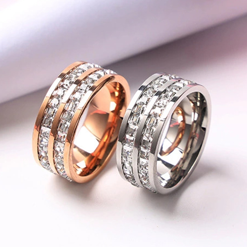 Bague de luxe en acier inoxyda - Wrap Ring Gold avis et prix