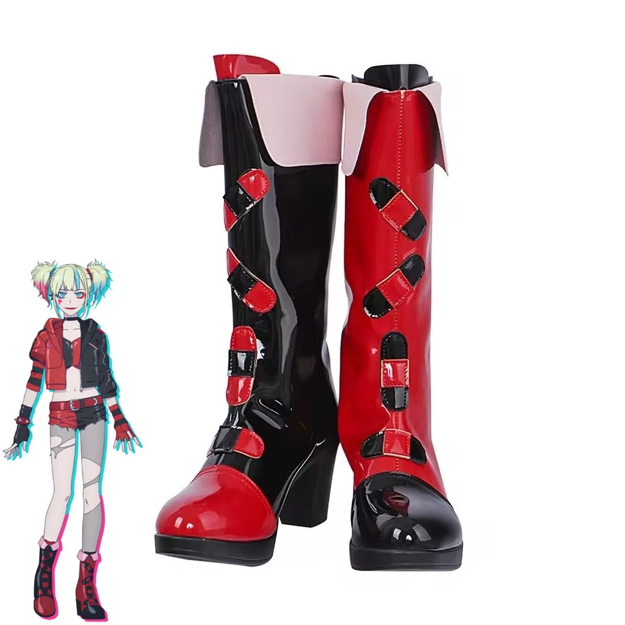 Chaussures de Cosplay Harley Q - Women'S Harley Quinn Accessories avis et prix
