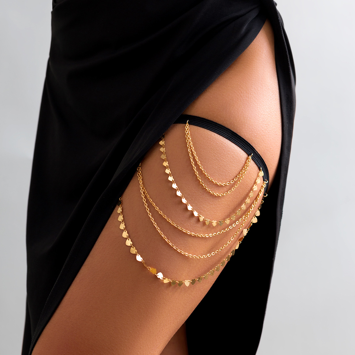 Chaîne de cuisse multicouche e - Wrap Ring Gold avis et prix