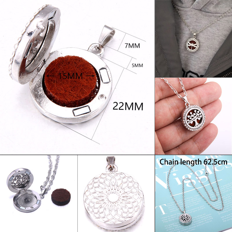 Collier d'aromathérapie arbre  - Women'S Essential Accessories avis et prix