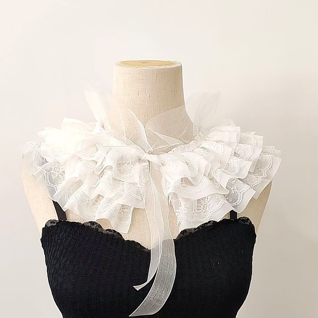 Jabot – faux col en dentelle v - Women'S Victorian Accessories avis et prix