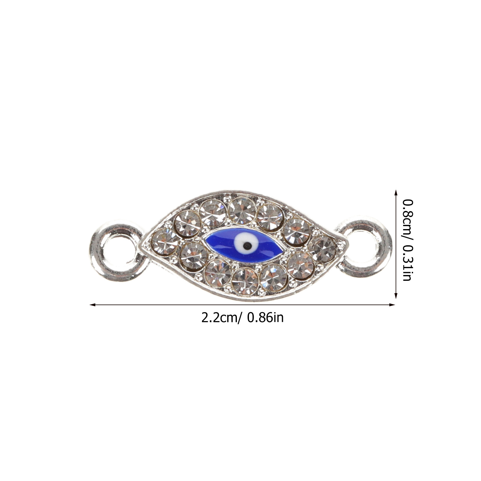 20 Breloques Œil Turc en Allia - Evil Eye Bracelet avis et prix