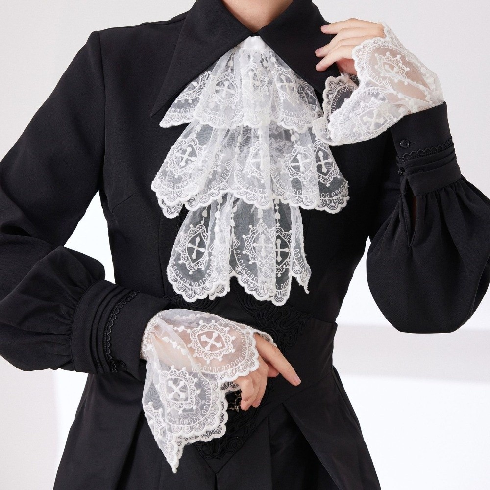 Collier Jabot en dentelle de S - Women'S Victorian Accessories avis et prix